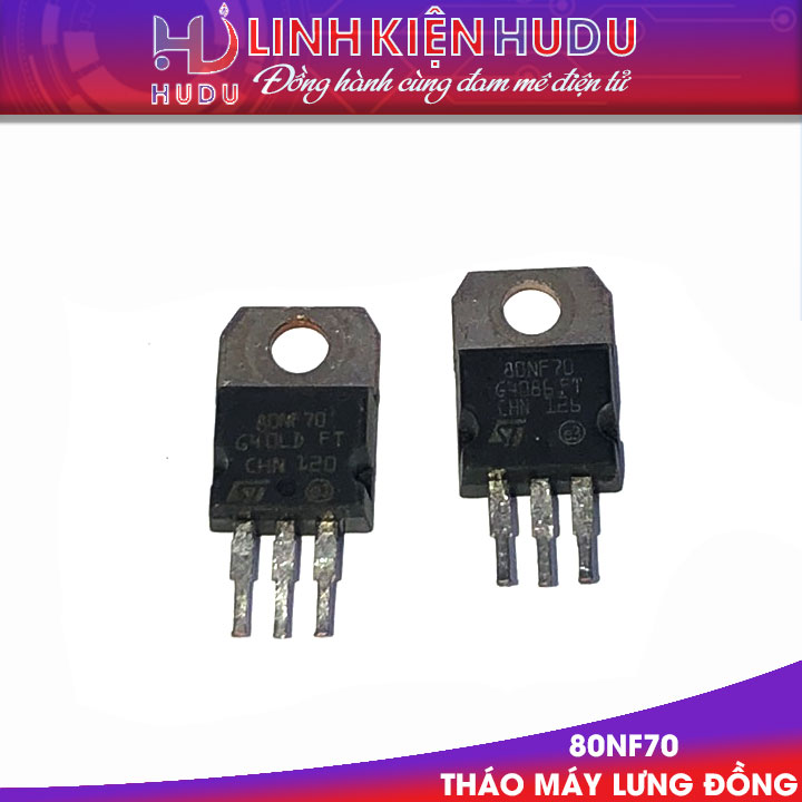 STP80NF70 80NF70 tháo máy lưng đồng