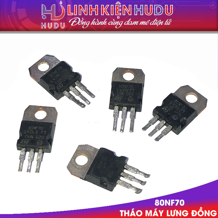 STP80NF70 80NF70 tháo máy lưng đồng