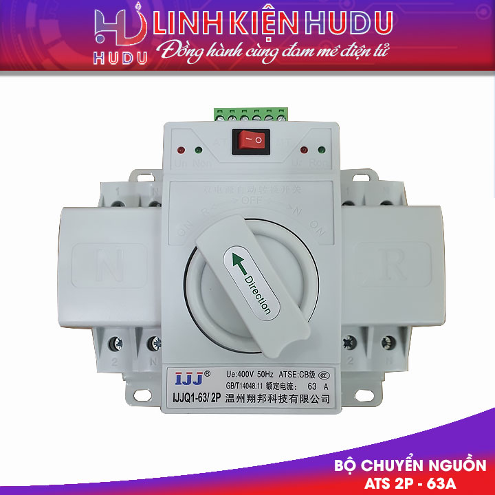 ATS chuyển nguồn tự động 1 pha 63A