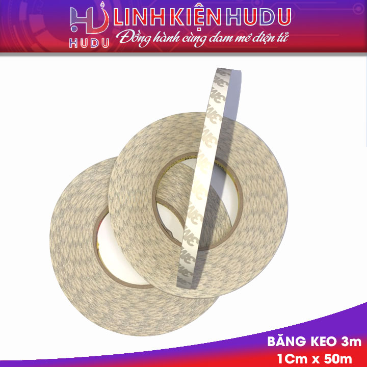 Băng keo 3M loại 1cm × 50m