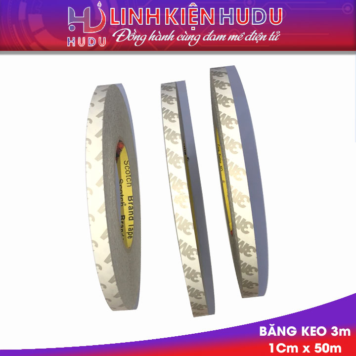 Băng keo 3M loại 1cm × 50m