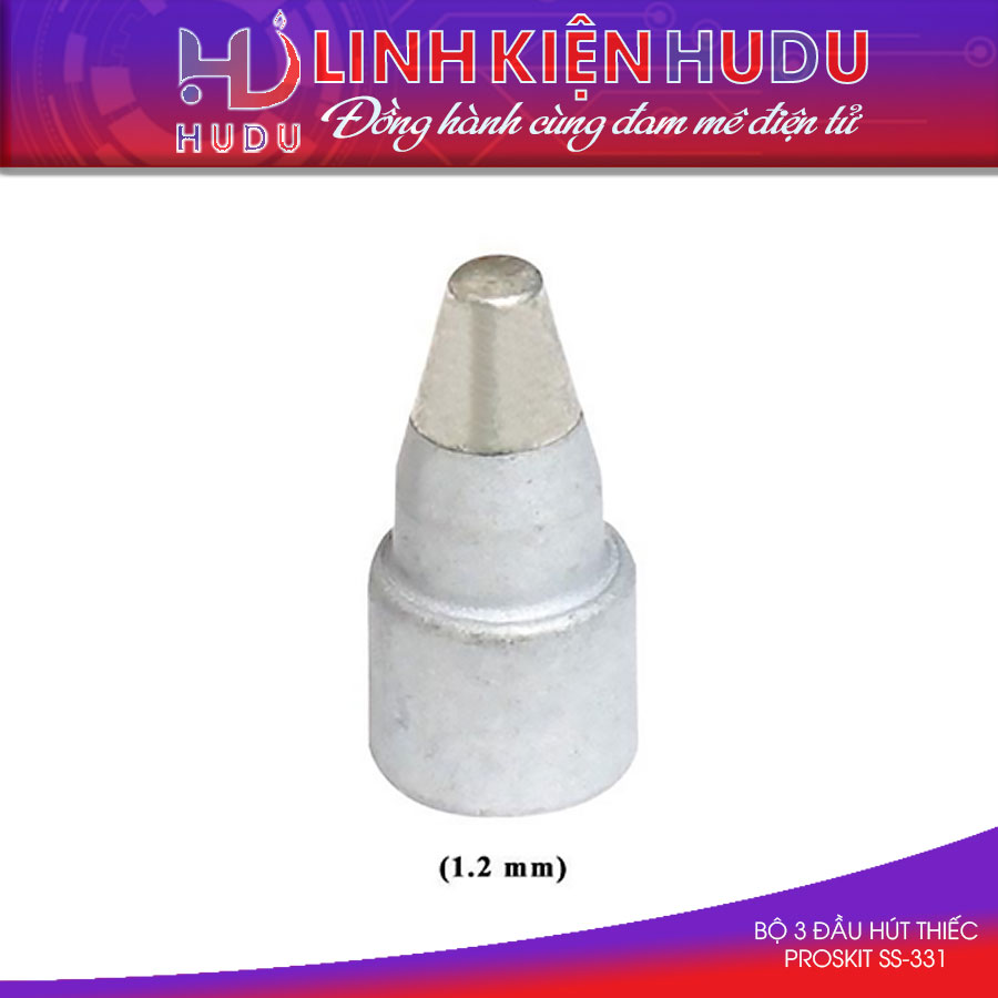 Bộ 3 đầu hút thiếc Pro’skit SS-331