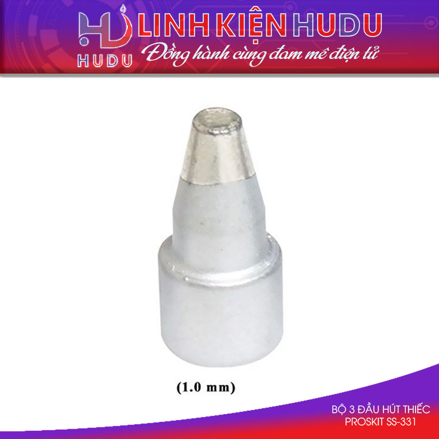 Bộ 3 đầu hút thiếc Pro’skit SS-331