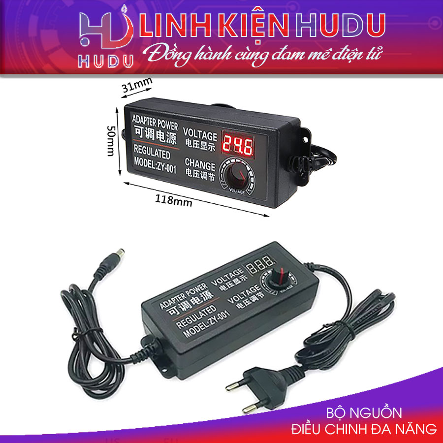 NGUỒN ĐIỀU CHỈNH TỪ 3V-24V 3A-72W