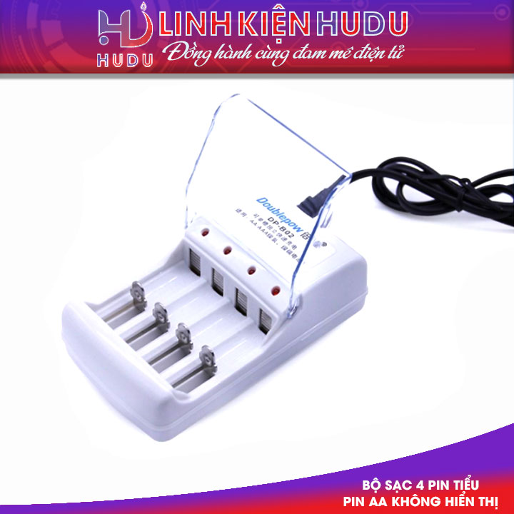 Sạc 4 pin không hiển thị