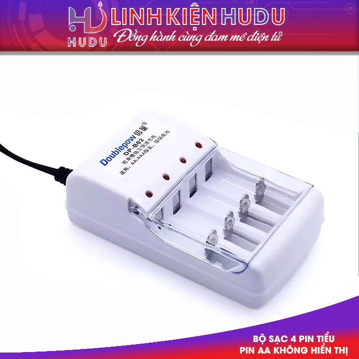 Sạc 4 pin không hiển thị