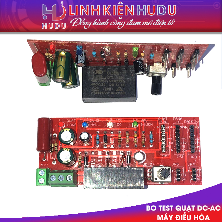 Bo test quạt DC AC điều hòa