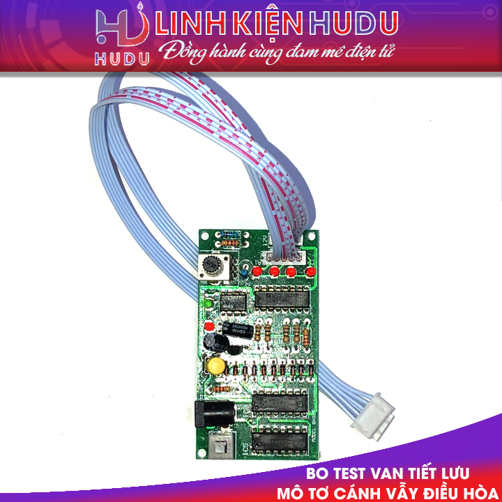 Bo test van tiết lưu và mô tơ cánh vẫy điều hòa