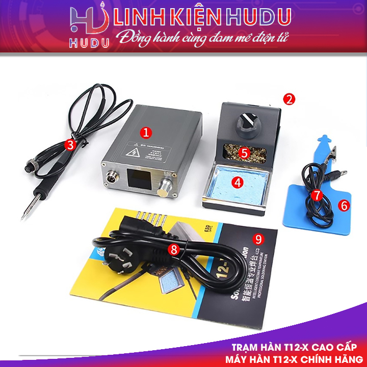 Bộ trạm hàn T12-X cao cấp 