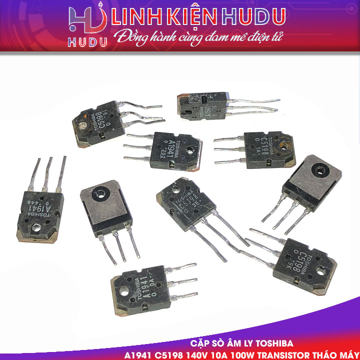 Cặp sò C5198-A1941 tháo máy