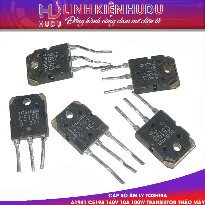 Cặp sò C5198-A1941 tháo máy