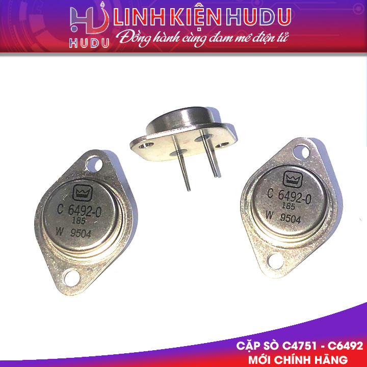 Cặp sò C4751 - C6492 mới chính hãng