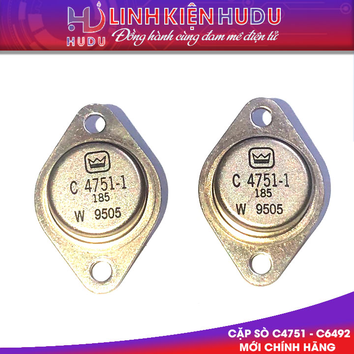 Cặp sò C4751 - C6492 mới chính hãng