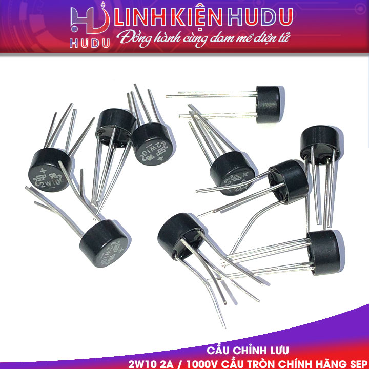 Cầu chỉnh lưu 2W10 2A / 1000V
