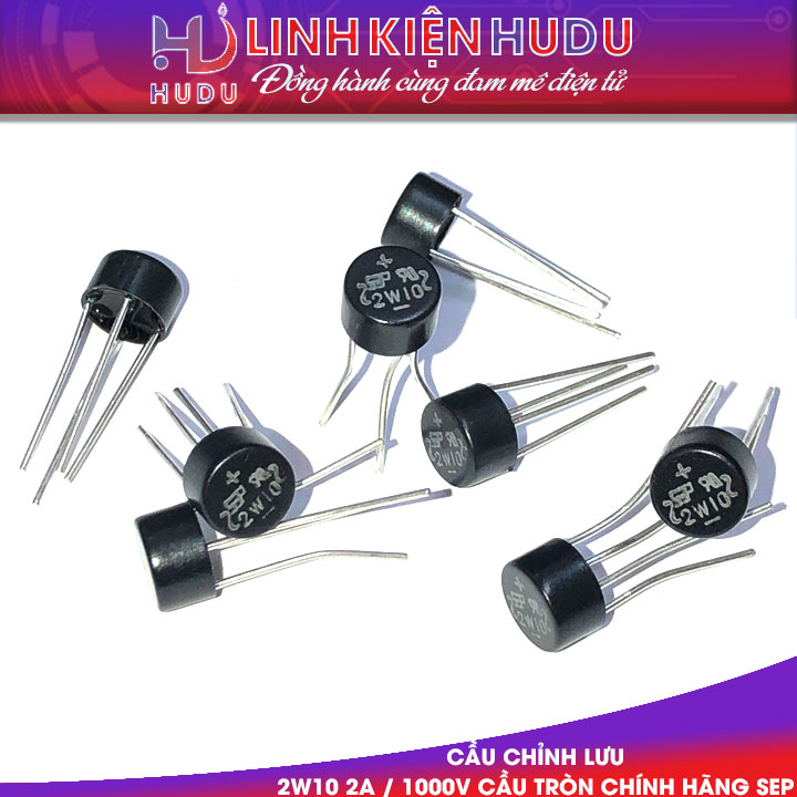 Cầu chỉnh lưu 2W10 2A / 1000V