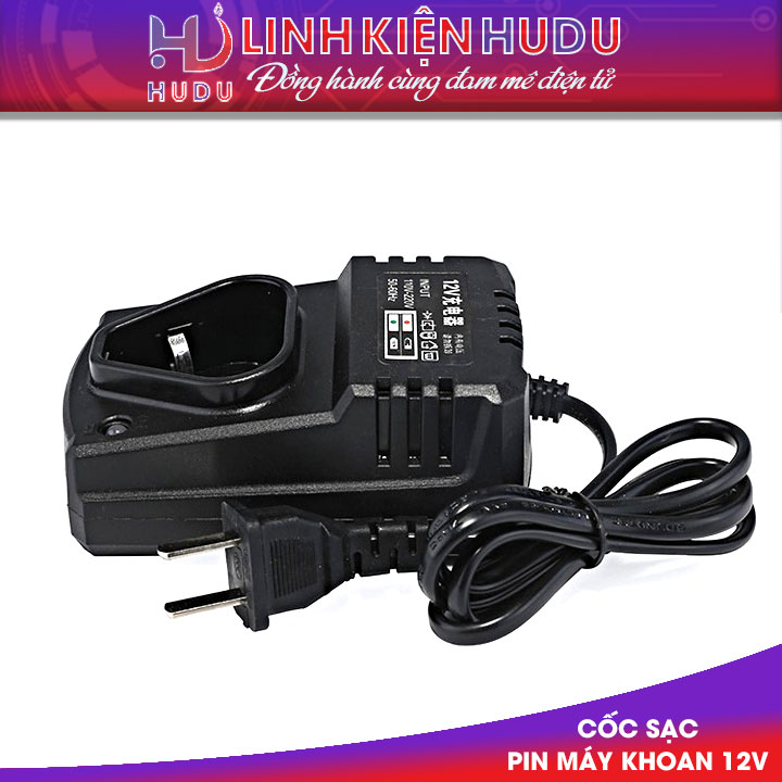 Cốc sạc pin máy khoan 12V