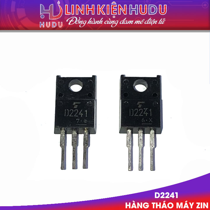 Transistor NPN D2241 2SD2241 TO220 4A-100V hàng tháo máy zin