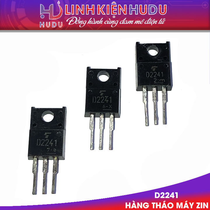 Transistor NPN D2241 2SD2241 TO220 4A-100V hàng tháo máy zin