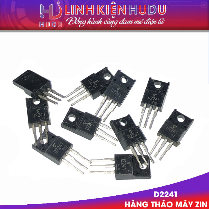 Transistor NPN D2241 2SD2241 TO220 4A-100V hàng tháo máy zin