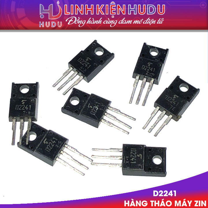 Transistor NPN D2241 2SD2241 TO220 4A-100V hàng tháo máy zin