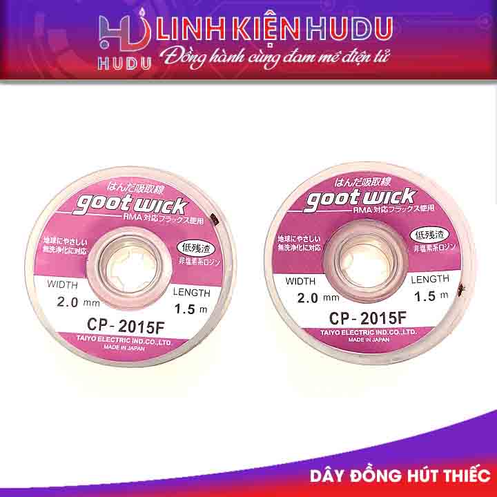 Dây đồng hút thiếc