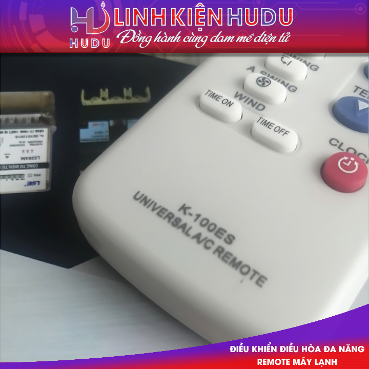 Điều khiển điều hòa đa năng loại thường K-100ES 1000 in 1