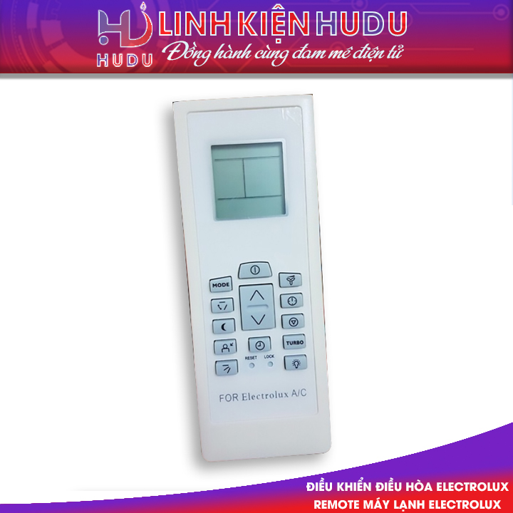 Điều khiển Electrolux mặt trắng