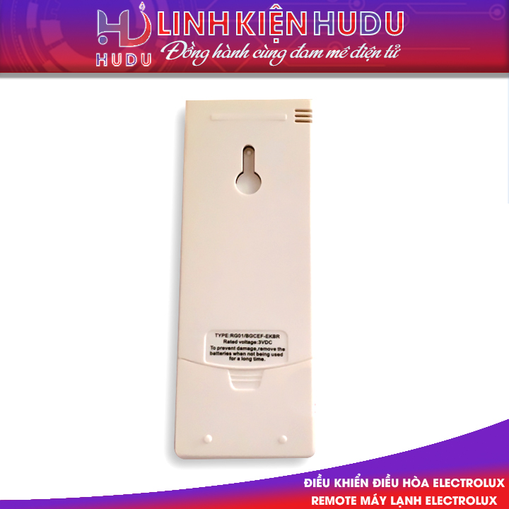 Điều khiển Electrolux mặt trắng