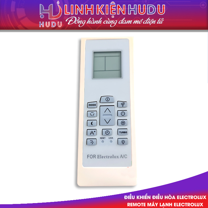 Điều khiển Electrolux mặt trắng