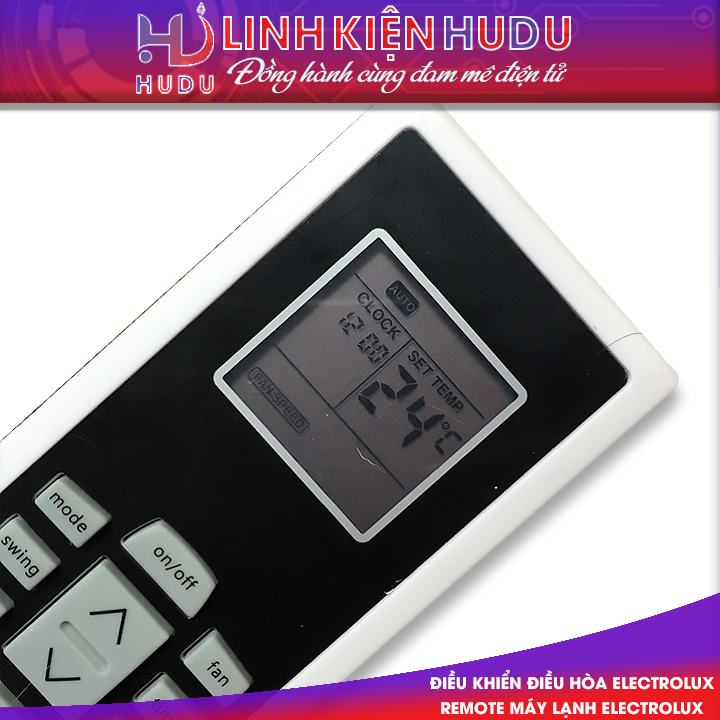 Điều khiển Electrolux mặt đen