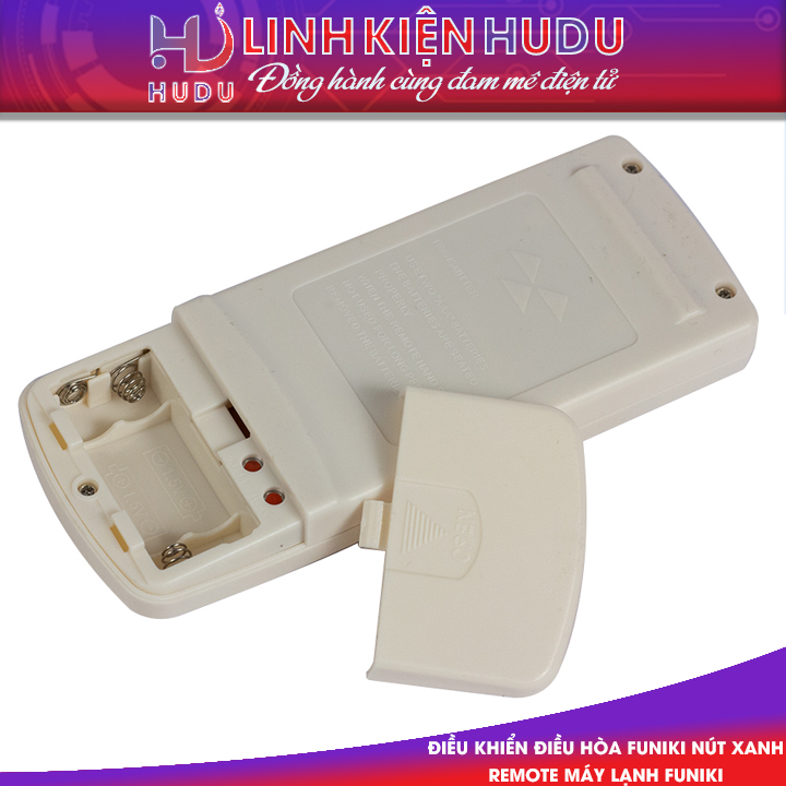 Điều khiển điều hòa Funiki nút xanh