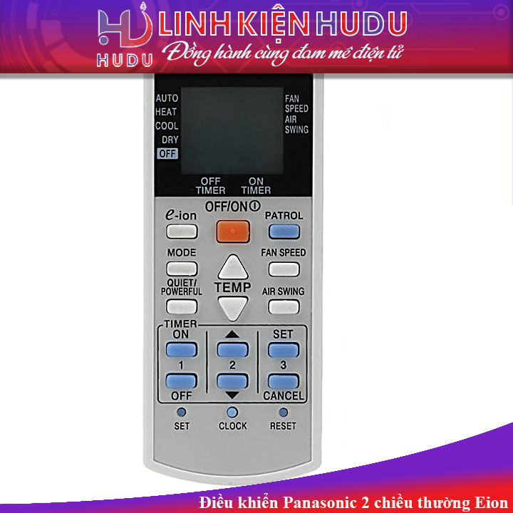 Điều khiển Panasonic 2 chiều thường Eion