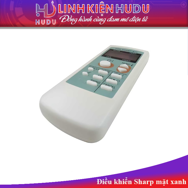 Điều khiển Sharp mặt xanh 
