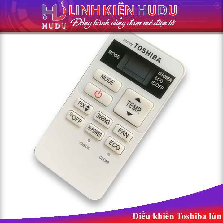 Điều khiển Toshiba lùn