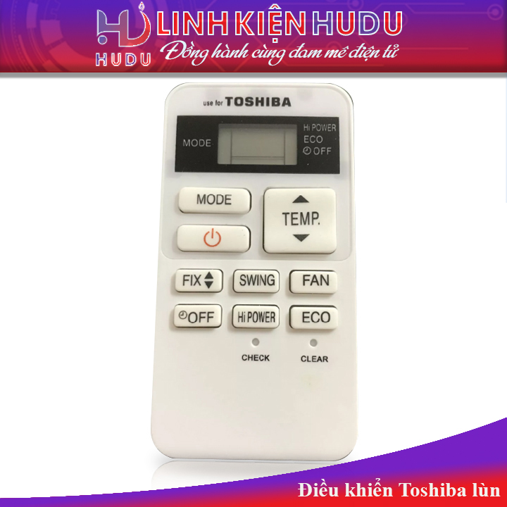 Điều khiển Toshiba lùn