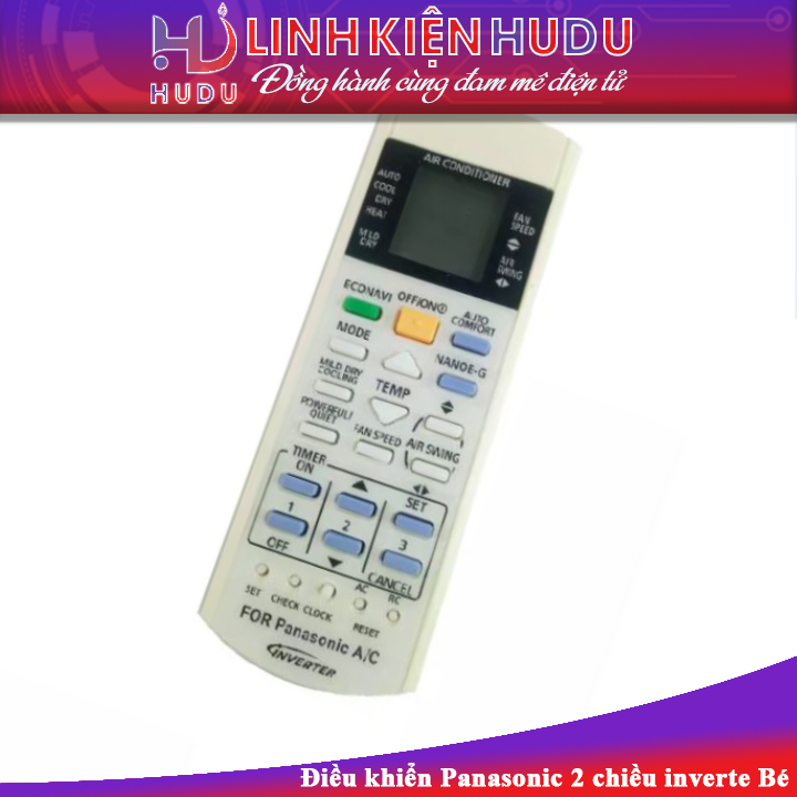 Điều khiển Panasonic 2 chiều inverter bé