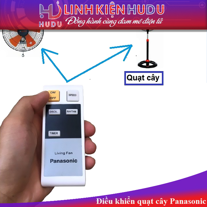 Điều khiển quạt cây Panasonic