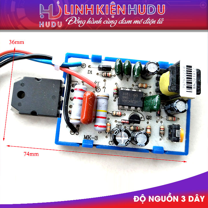 Combo 5 độ nguồn 3 dây