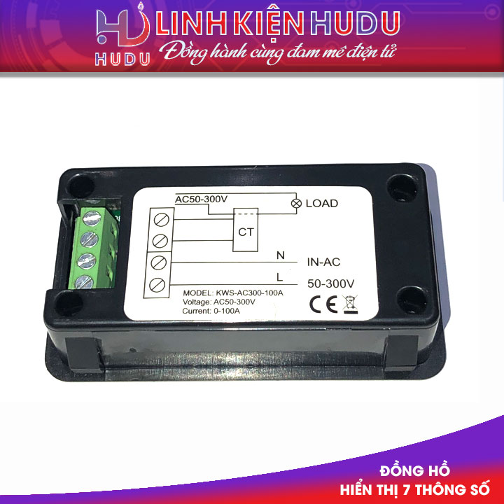 Đồng hồ hiển thị 7 thông số