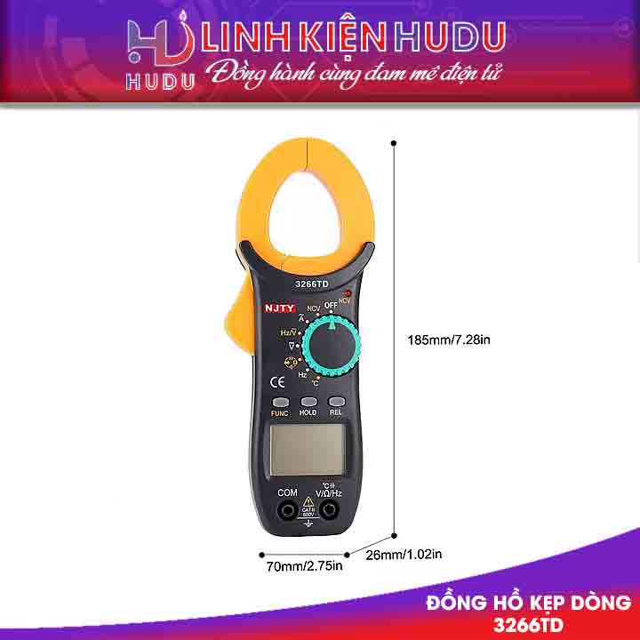 Đồng hồ kẹp dòng 3266TD