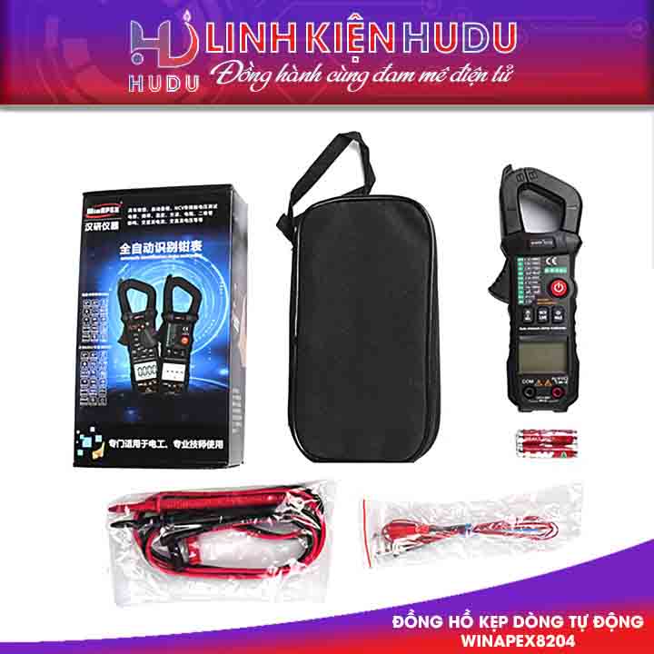 Đồng hồ kẹp dòng tự động WinaPek 8204