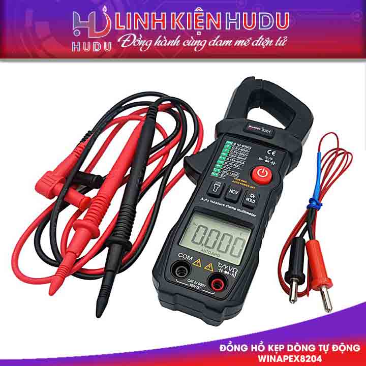 Đồng hồ kẹp dòng tự động WinaPek 8204