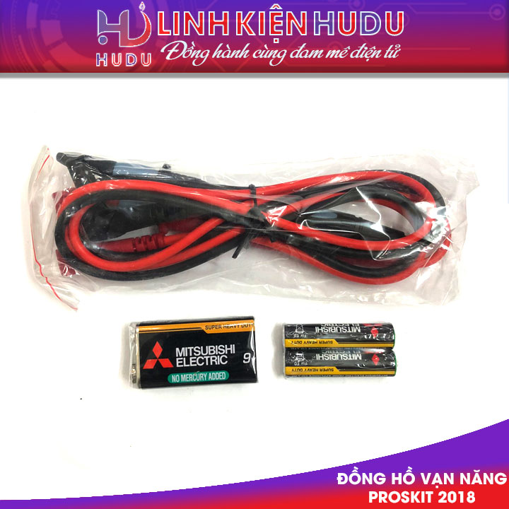 Đồng hồ vạn năng Pro’skit 2018