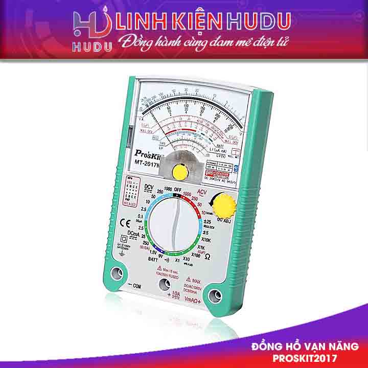 Đồng hồ Proskit’s 2017