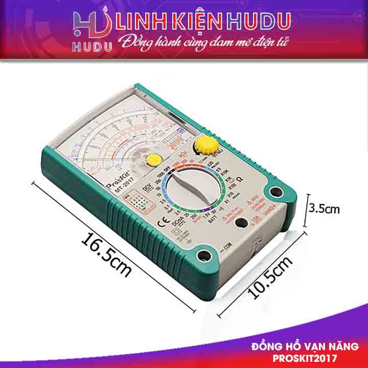 Đồng hồ Proskit’s 2017