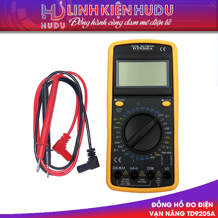 Đồng hồ vạn năng DT-9205A