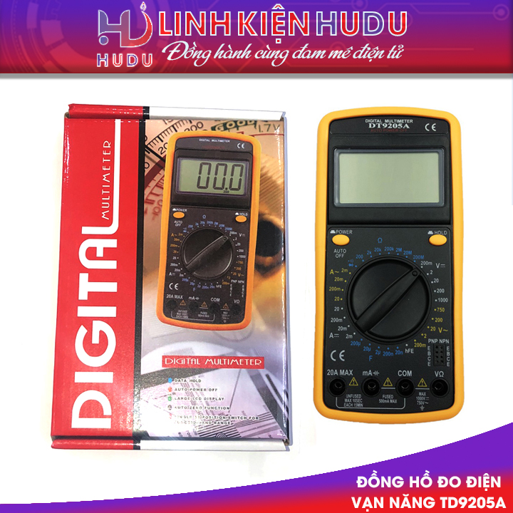 Đồng hồ vạn năng DT-9205A