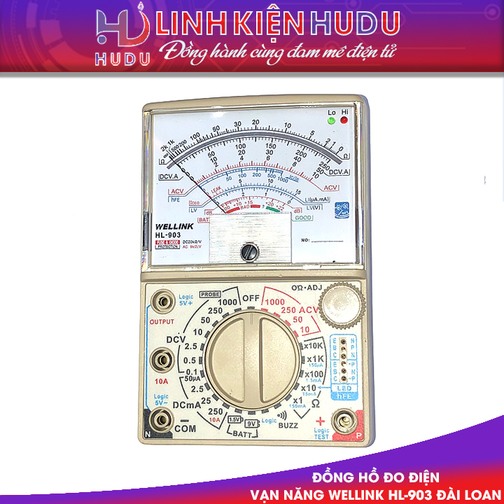 Đồng hồ vạn năng WELLINK HL-903 Đài Loan