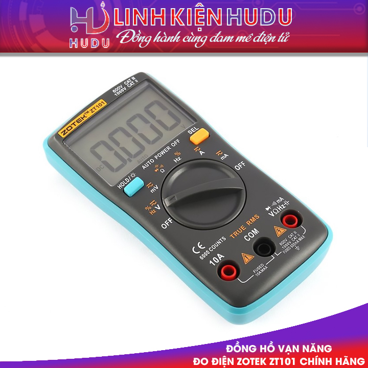 Đồng hồ vạn năng ZOTEK - ZT101 chính hãng