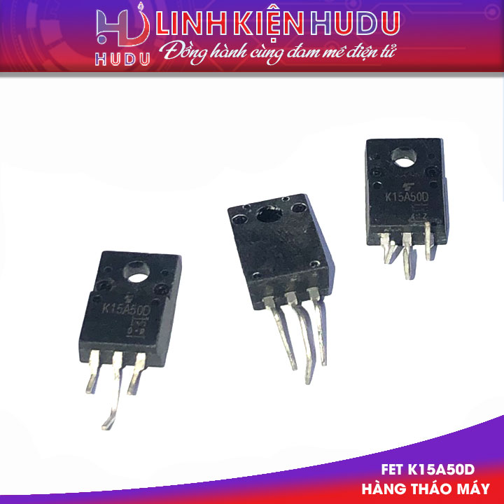 FET K15A50D hàng tháo máy